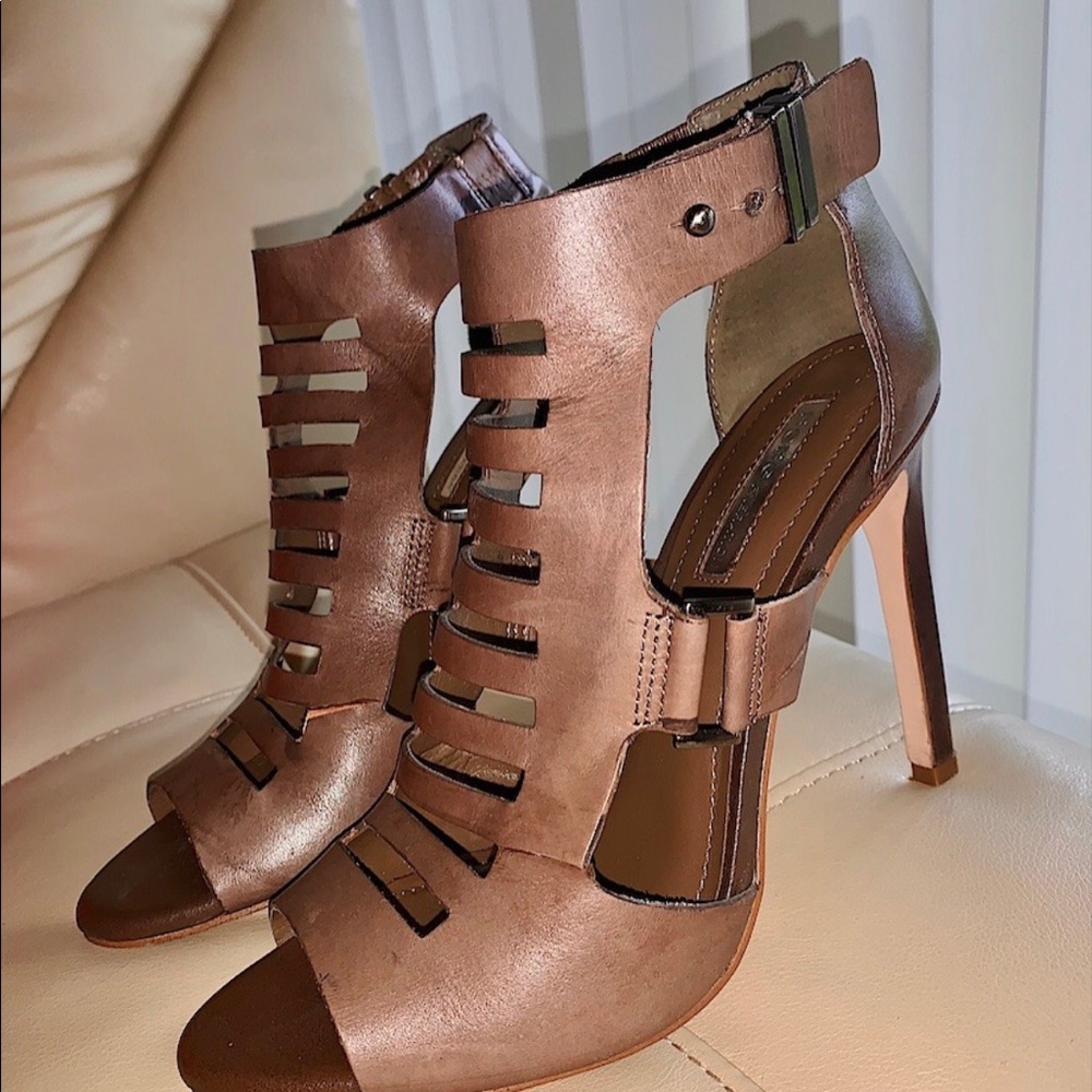 Brown heels